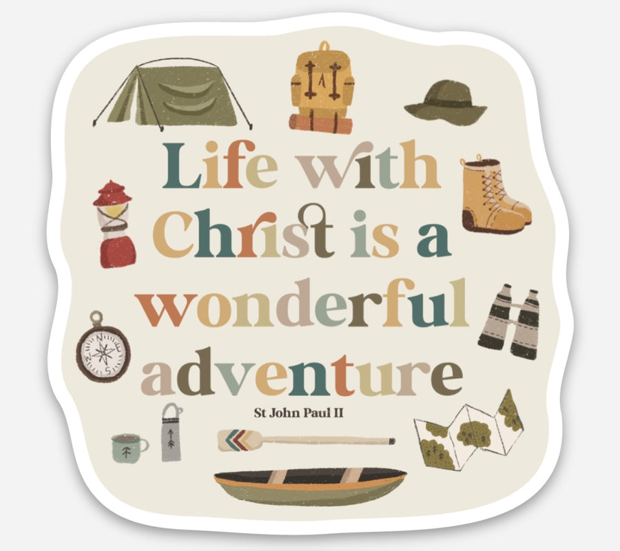 Wonderful Adventure Sticker