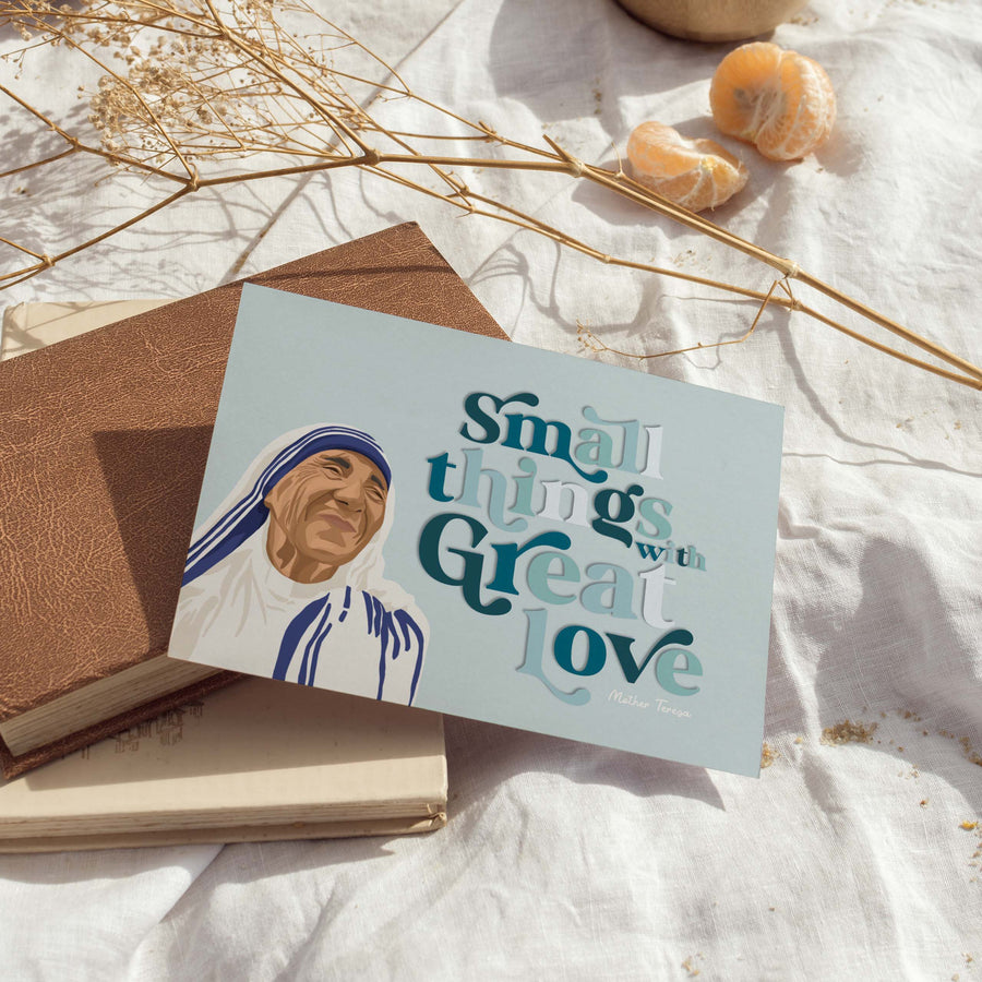 Mother Teresa Postcard